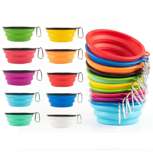 TravelBuddy Collapsible Silicone Pet Bowl